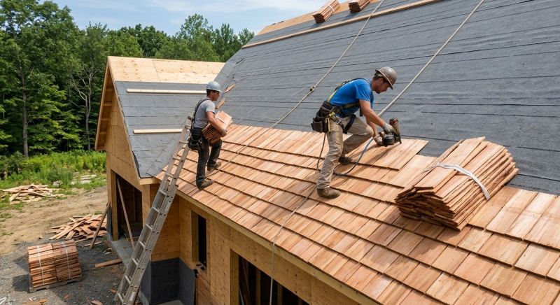 Wood Roofing Installation in Alexandria, VA